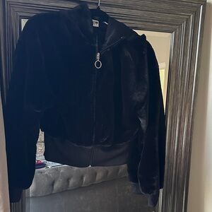 Puma Women's Black Teddy Jacket